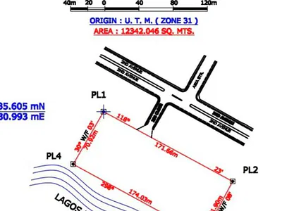 12324SQM Waterfront Land Available for JV — Close 205, Banana Island, Ikoyi, Lagos