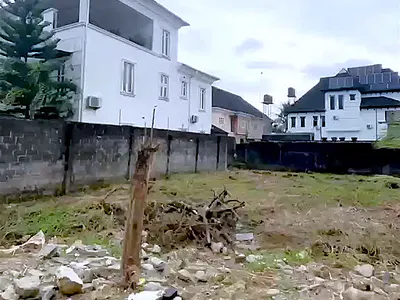 Fenced 1 Plot of Land in a Secure Estate — Peter Odili Road, Trans Amadi, Port Harcourt, Rivers