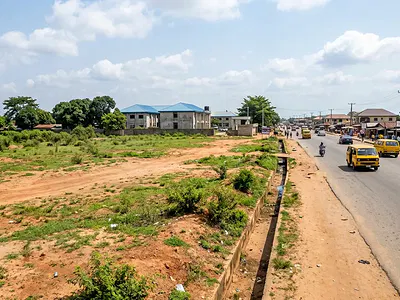 Prime Commercial Plot with Structure. — LASU Road, Epe, Lagos