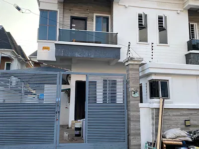 Spacious 4 Bedrooms Semi Detached Duplex with a Room BQ — Lekki, Lagos