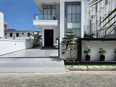 Well Built 5 Bedroom Detached Duplex with BQ — Osapa, Lekki, Lagos