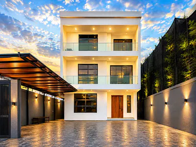 5 Bedroom Fully Detached House+swimming Pool +gym+elevator — Ikoyi, Lagos