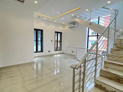 Elegantly Built 5 Bedroom Fully Detached Home with Cinema, BQ — Lekki, Lagos