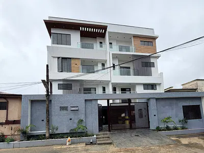 Serviced Mini Flat with Open Plan Kitchen, Pool, 24/7 Power — Igbo Efon, Lekki, Lagos