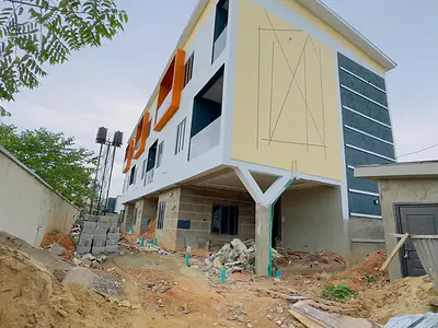 Lovely 4 Bedroom Terraced Duplex with Study — Ojodu Berger, Ojodu, Lagos