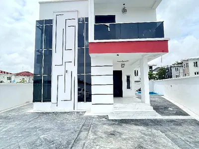 5 Bedroom Detached Duplex with BQ — Chevron Lekki, Lekki, Lagos