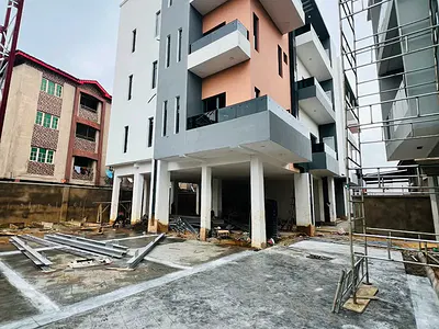 Newly Built 4 Bedroom Terraced Duplex with a Room BQ — Maryland, Lagos