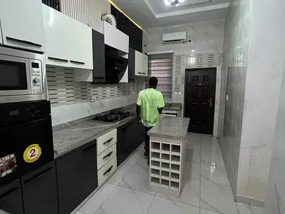 Luxury Furnished Mini Flat with Big Kitchen — Lekki, Lagos