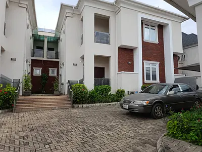 A Very Good Spacious 5-Bedroom Semi-Detached Duplex + 2BQS — By Next Cash and Carry Supermarket, Kado, Abuja