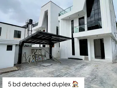 5 Bedroom Detached Duplex — Chevron Lake Lagos, Lekki, Lagos