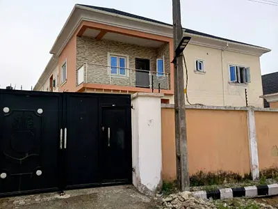 Block of 4 Flats on Full Plot of Land — Ibeju Lekki, Lagos