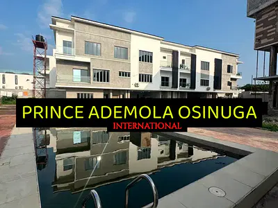 Waterfront Property - Premium 4 Bedroom Terrace House, BQ, Pool, Gym — Banana Island Estate, Banana Island, Ikoyi, Lagos