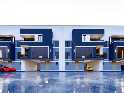 Newly Built 4 Bedroom Terraced Duplex with BQ — Maryland, Lagos