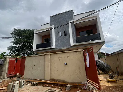 3 Bedroom Semi-Detached Duplex with BQ — Agege, Lagos