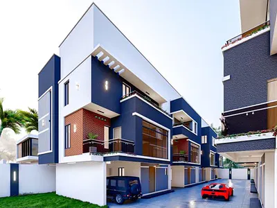 Newly Built 4 Bedroom Terrace Duplex with BQ in a Highly Secured Area — Maryland, Lagos