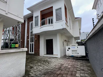 Specious 4 Bedroom Semi Detached Duplex with a Room BQ — Lekki, Lagos