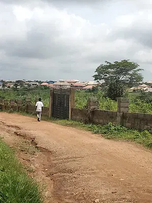 Six and Half Plots of Land Fenced Round with Gate — Alanco Road, Osiele, Abeokuta, Odeda, Ogun
