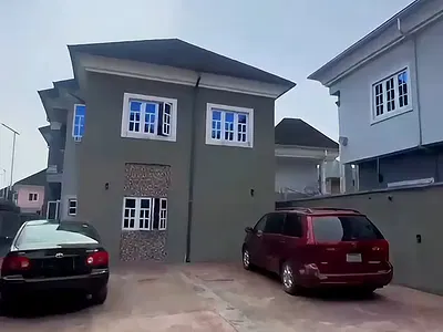 Executive 5 Bedroom Duplex Sitting on 1 Plot & Quarter — Farm Road 2, Eliozu, Port Harcourt, Rivers