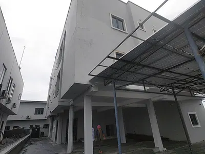 Brand New 3 Bedroom Flat Apartment Upstairs with 24HRS Light — Ajah, Lagos