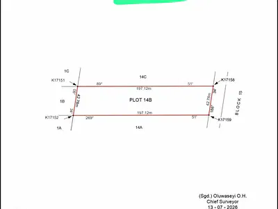 3 Acres of Residential Land — Ibeju Lekki, Lagos