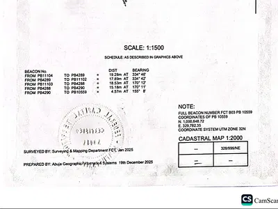 1781SQM of a Residential Land in Wuye Main — Wuye, Abuja