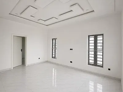Mini Flat with Open Plan Kitchen in a Secured Estate with Steady Light — Orchid Road, Van Daniel, Lekki, Lekki, Lagos