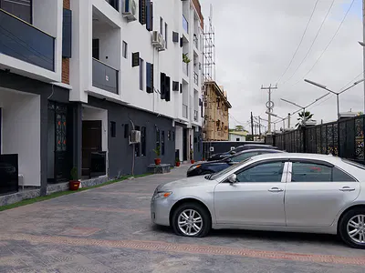 New 2 Bedroom Apartment with Guest Toilet, Fitted Kitchen, Ample Parking — Lekki, Lagos