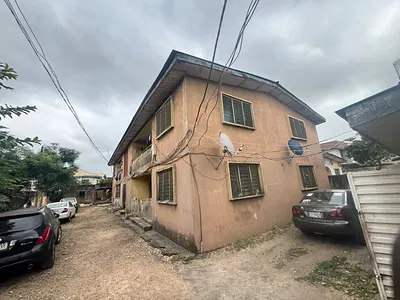 Mixed-Use Land with 4 Flats and Structure — Ojodu Berger, Ojodu, Lagos