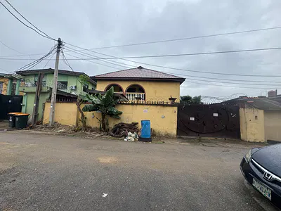 Land in a Secured Estate with Flats and Bungalow — Secured Estate, Off Coker Rd, Ilupeju, Lagos
