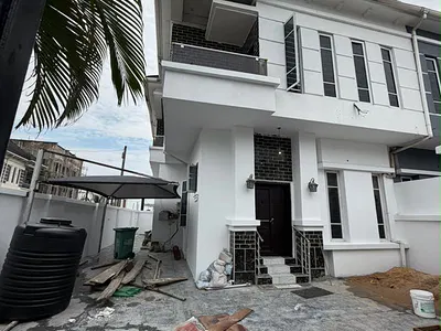 Luxury 4 Bedroom Duplex Inside Decent Estate — Lekki Palm City, Ajah, Lagos