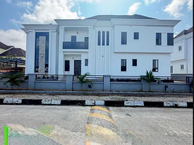 5 Bedroom Semi-Detached House with BQ — Sangotedo, Ajah, Lagos