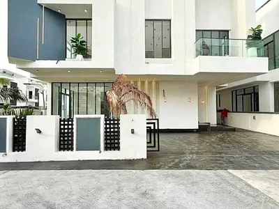 5 Bedroom Detached Duplex with BQ & Pool — Chevron, Lekki, Lagos