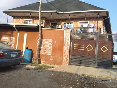 Block of 6 Flats with Ample Parking — Behind Ipaja Market, Alimosho, Lagos
