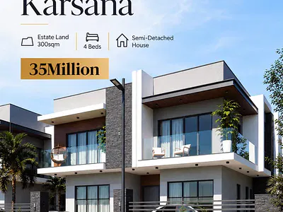 4 Bedroom Semi-Detached Duplex — Karsana, Abuja