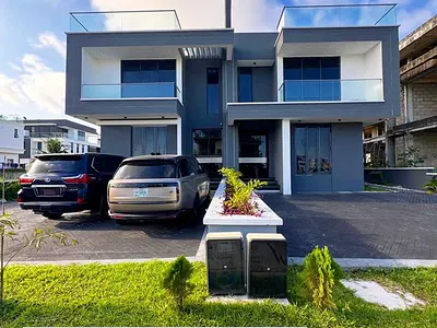 Five Bedroom Semi-Detached Duplex with Roof Terrace — Lekki, Lagos