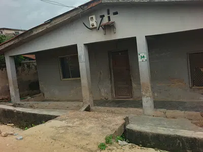Full Plot of Land with Demolishable Building — Akiode, Ogba, Ikeja, Lagos