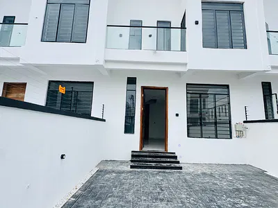 Newly Built 4-Bedroom Self-Compound Terrace with BQ — Lekki, Lagos