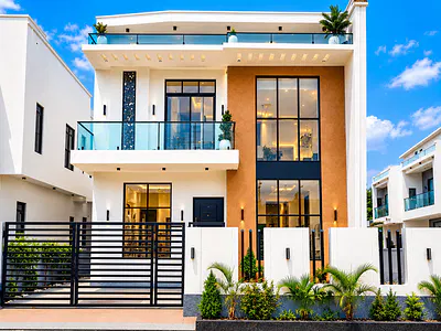 Morden 4 Bedroom Fully Detached Duplex with BQ in a Gated Estate — Ajah, Lagos