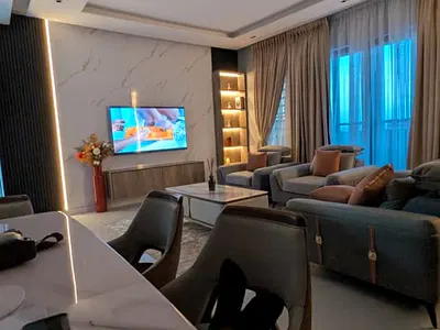 3 Bedroom Furnished Flat with Gym — Ikeja, Lagos