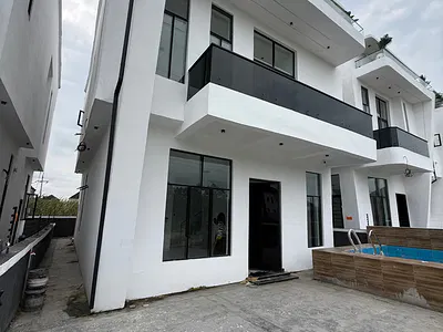 4 Bedroom Detached Duplex with Pool & BQ — Ajah, Lagos