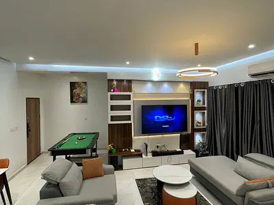 Luxury 1 Bedroom Apartment with PS5 and Snooker — 20, Aromire Avenue, Off Adeniyi Jones, Ikeja, Lagos