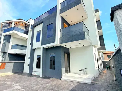 Magnificent 5 Bedroom Detached Duplex with BQ in Secure Estate — Ikeja, Lagos