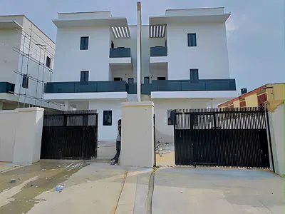 Nicely Built Spacious 4 Bedroom Semi Detached Duplex with BQ — Ogudu, Lagos