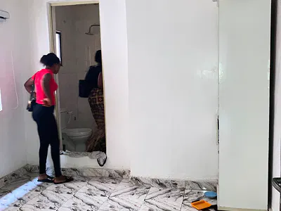Beautiful Mini Flat with 2 Toilets Upstairs — Adeniyi Jones, Ikeja, Lagos