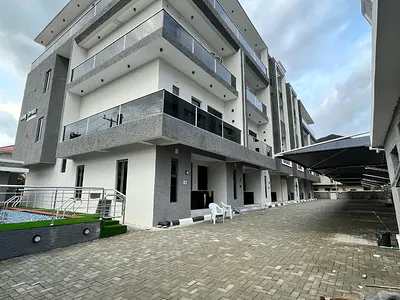 Luxurious 4 Bedroom Terraced Duplex with BQ & Pool — Oniru, Victoria Island (VI), Lagos