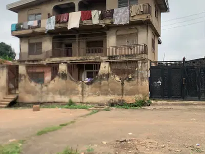 Block of 9 Flats with Uncompleted Building — Surulere, New Gbagi Market, Alakia, Ibadan, Oyo