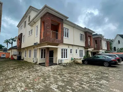 4 B/R Semi Detached Duplex on Two Floors with BQ in Ikeja G.R.A — Ikeja, Lagos