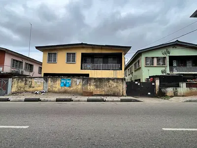 Residential Land with Dilapidated Building — Off Pedro, Gbagada, Lagos