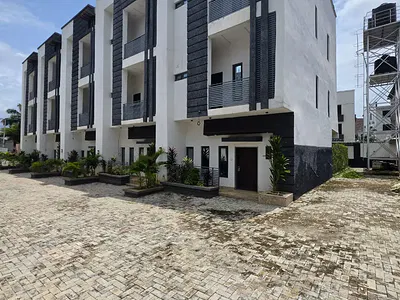 4 Bedrooms Terraced Duplex with BQ — Life Camp, Abuja