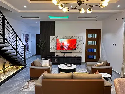 2 Bedroom Furnished Maisonette — Lekki Right, Lekki, Lagos